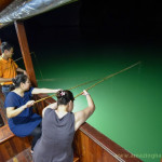 Squid Fishing on Halong bay